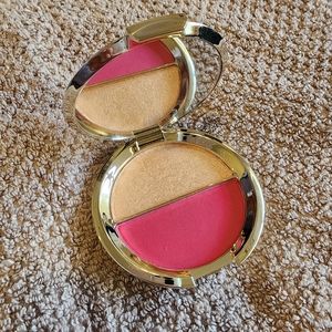Limited edition Becca x Jaclyn hill blush and highlight duo champagne pop/hyacin